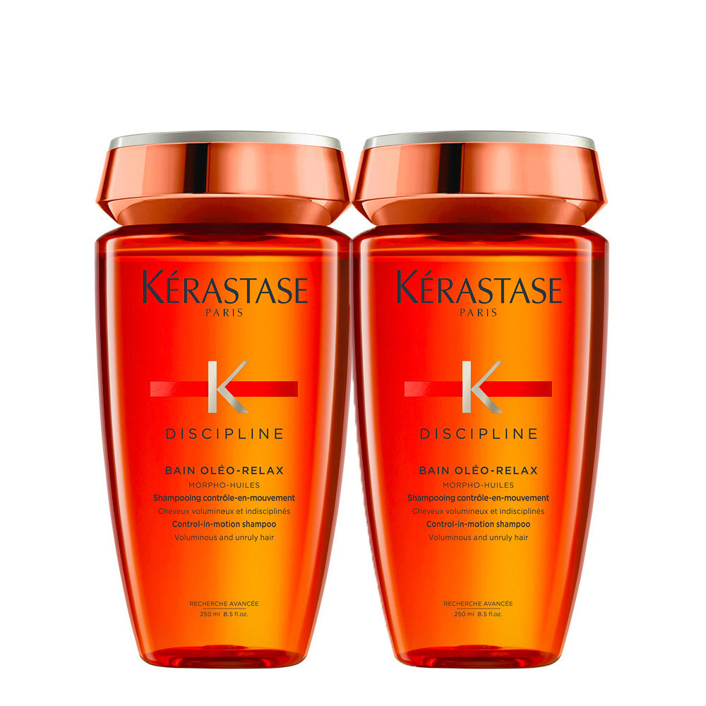 Kerastase Discipline Oleo Relax Shampoo 250ml X2 - Capelli Lisci