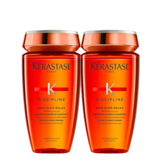 Kerastase Discipline Oleo Relax Shampoo 250ml X2 - Capelli Lisci