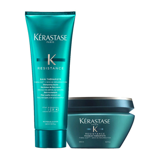 Kérastase Resistance Therapiste: Shampoo Riparatore & Maschera Nutriente