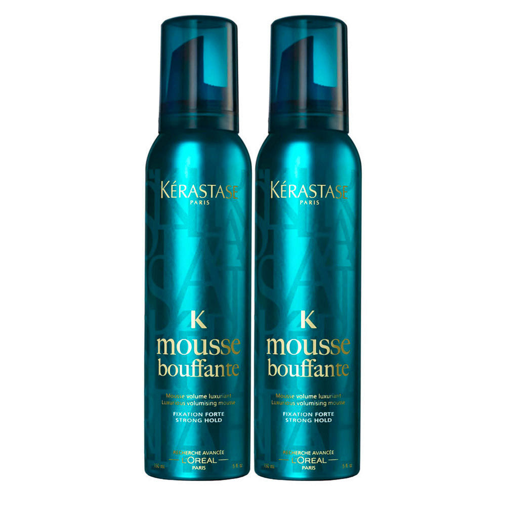 Kerastase Styling Mousse Bouffante 150ml X2 - Volumizzante Capelli Fini