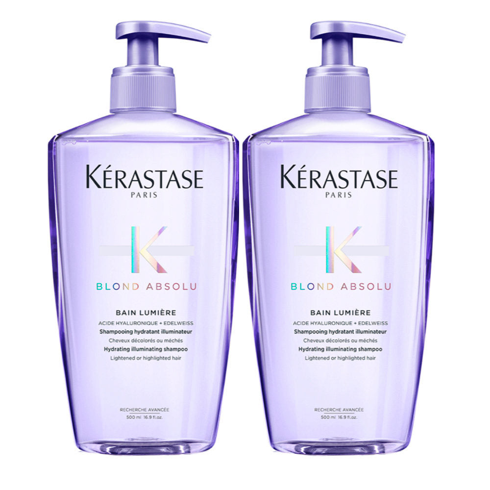 Kerastase Blond Absolu Bain Lumiere Shampoo Illuminante 500ml X2