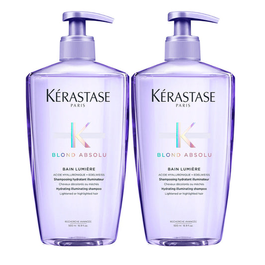 Kerastase Blond Absolu Bain Lumiere Shampoo Illuminante 500ml X2
