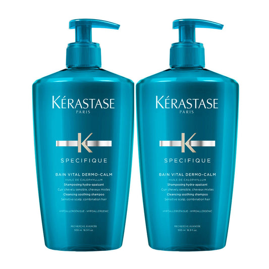 Kerastase Specifique Bain Vital Dermo-Calm Shampoo 500ml x2