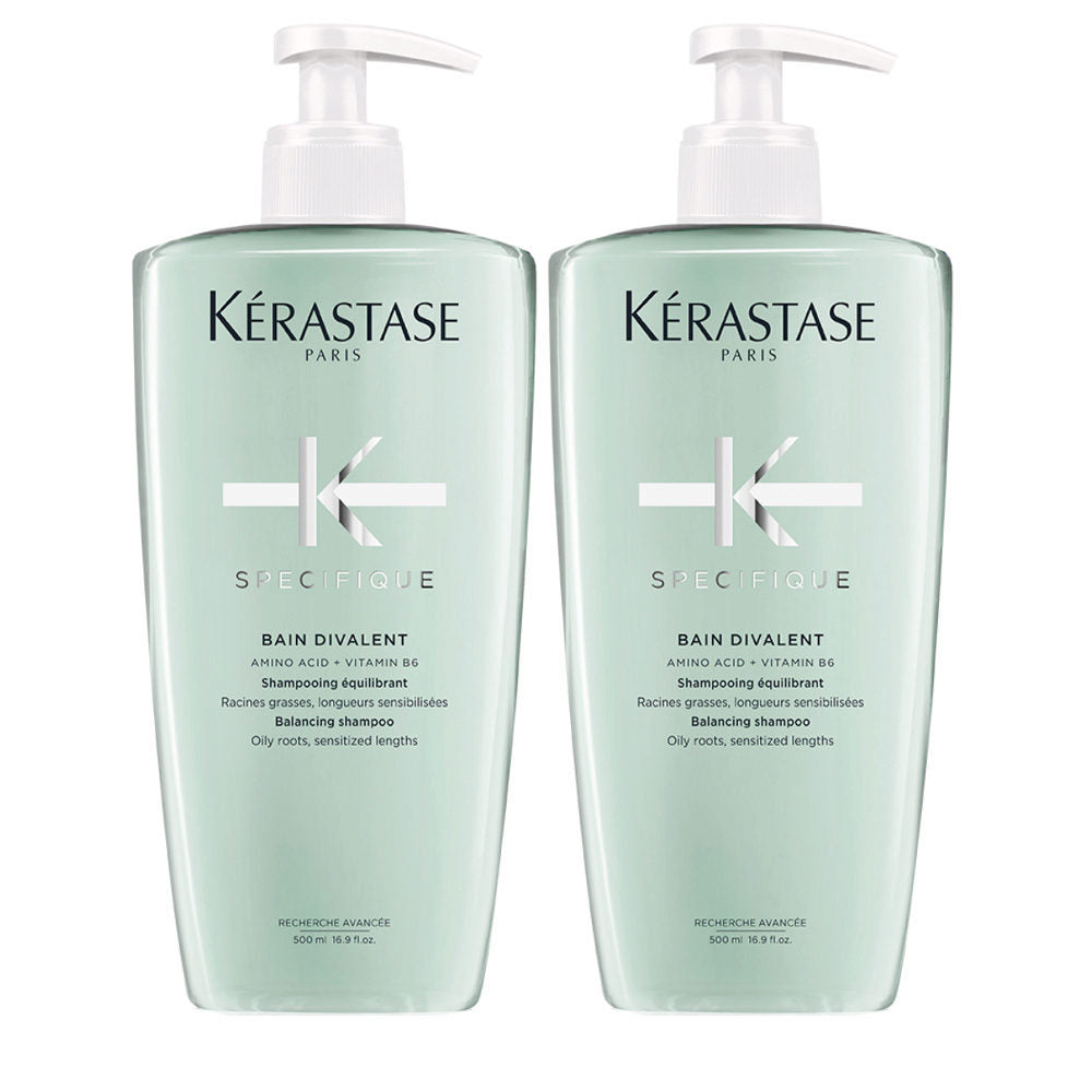 Kérastase Spécifique Bain Divalent Shampoo - Purifica Cuoio Capelluto Grasso 2x500ml