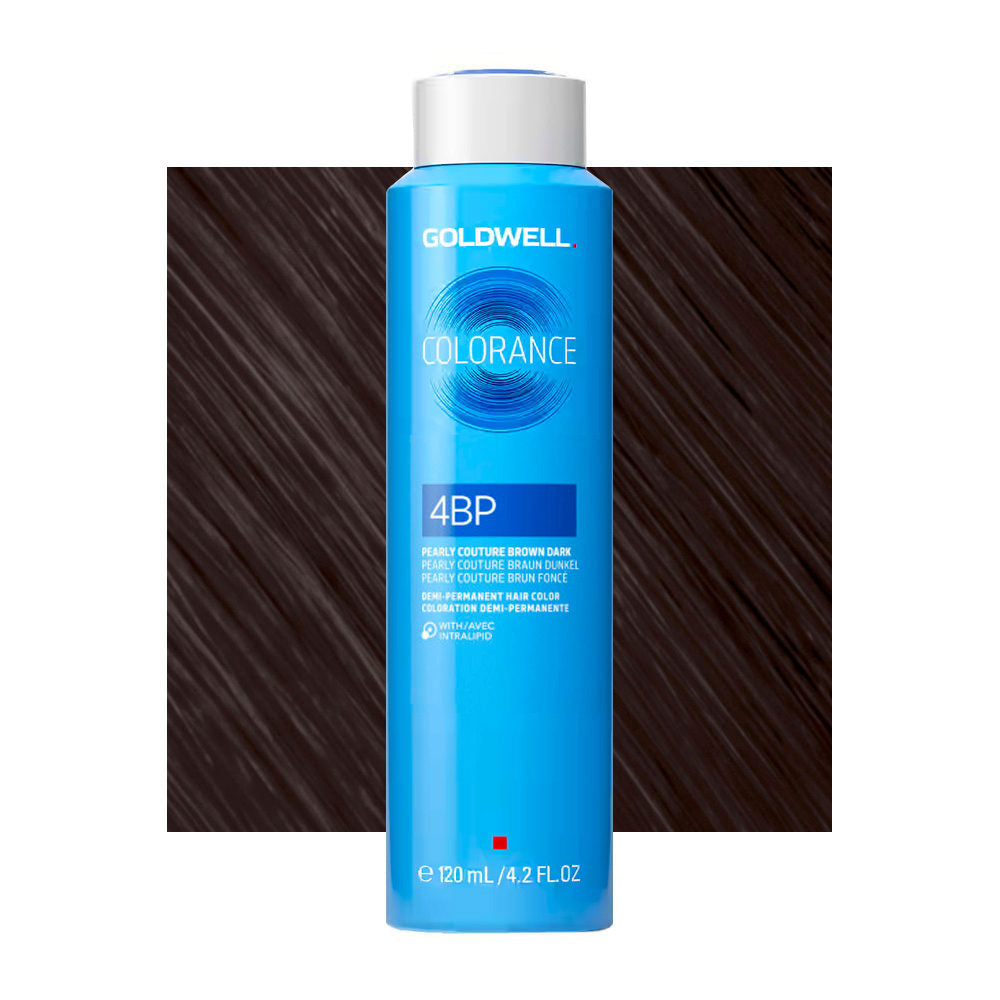 4BP Castano scuro perla couture Goldwell Colorance Cool browns can 120ml