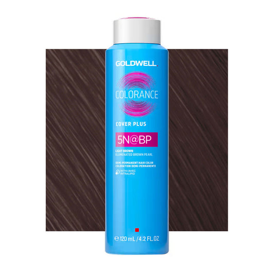 5N@BP Castano Chiaro Illuminato Castano Perla Goldwell Colorance Cover Plus Elumenated Naturals can 120ml