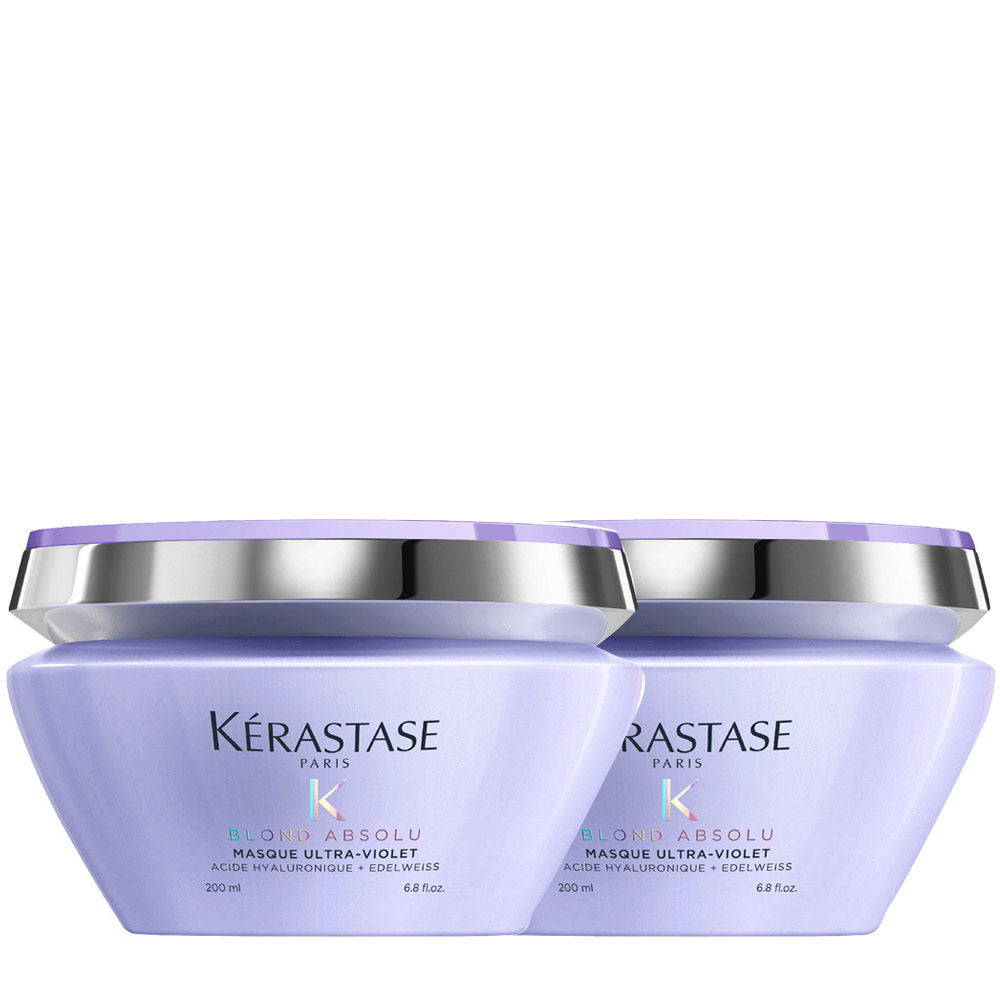 Kerastase Blond Absolu Maschera Ultra Violet Pack x2 200ml