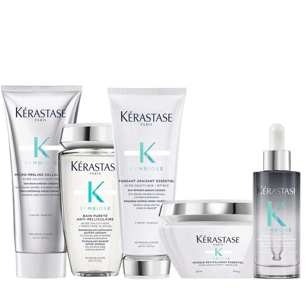 Kérastase Symbiose: Peeling Cellulare, Shampoo, Balsamo, Maschera e Siero