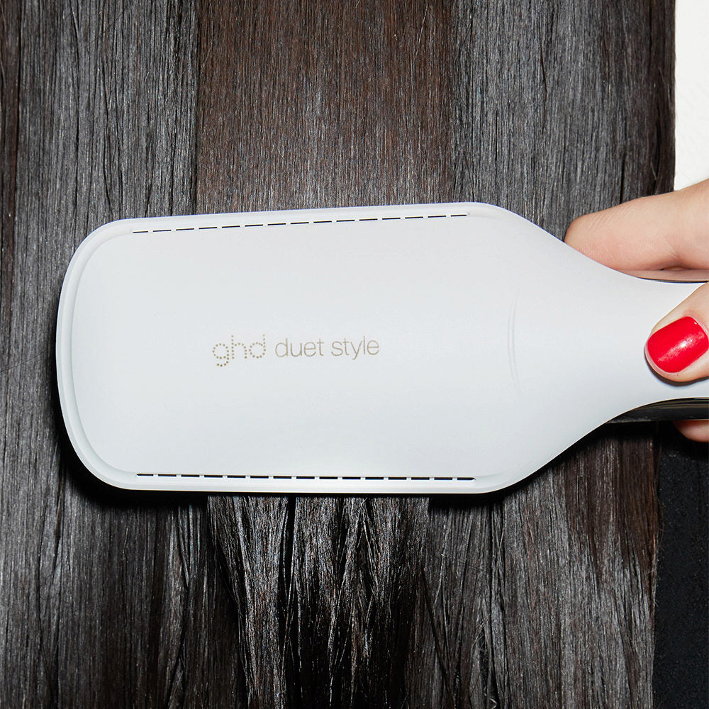 ghd Duet Style Bianca: Piastra ad Aria Calda 2-in-1 per Capelli