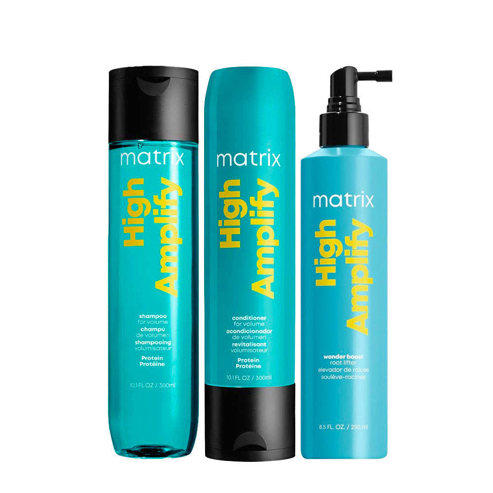 Matrix High Amplify Set: Shampoo, Conditioner & Wonder Boost
