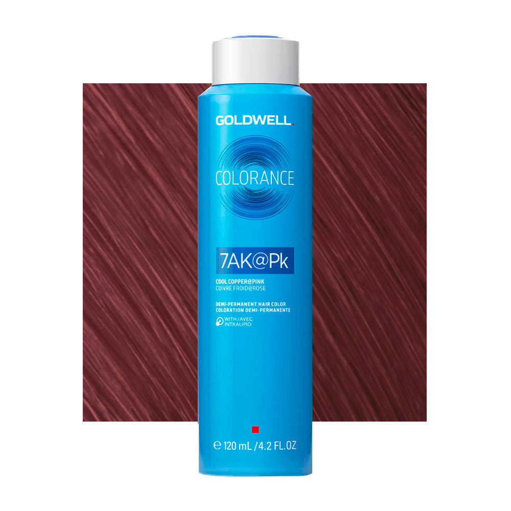 7AK@Pk Goldwell Colorance Can Cool Copper@Pink 120ml - colorazione demi permanente