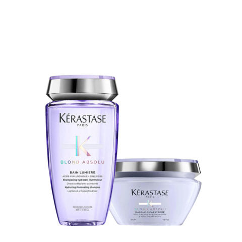 Kerastase Blond Absolu Kit: Ultra Violet Shampoo, Conditioner & Mask