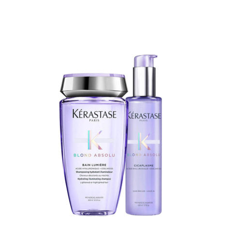 Kerastase Blond Absolu Kit: Shampoo Antigiallo & Balsamo Idratante