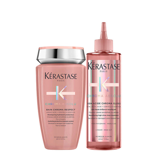 Kerastase Chroma Absolu: Bain Respect & Soin Acide per Capelli Colorati