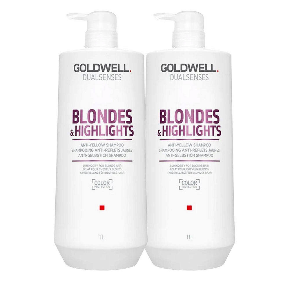 Goldwell Dualsenses Biondo & Highlights Shampoo Anti-Giallo 2x1000ml