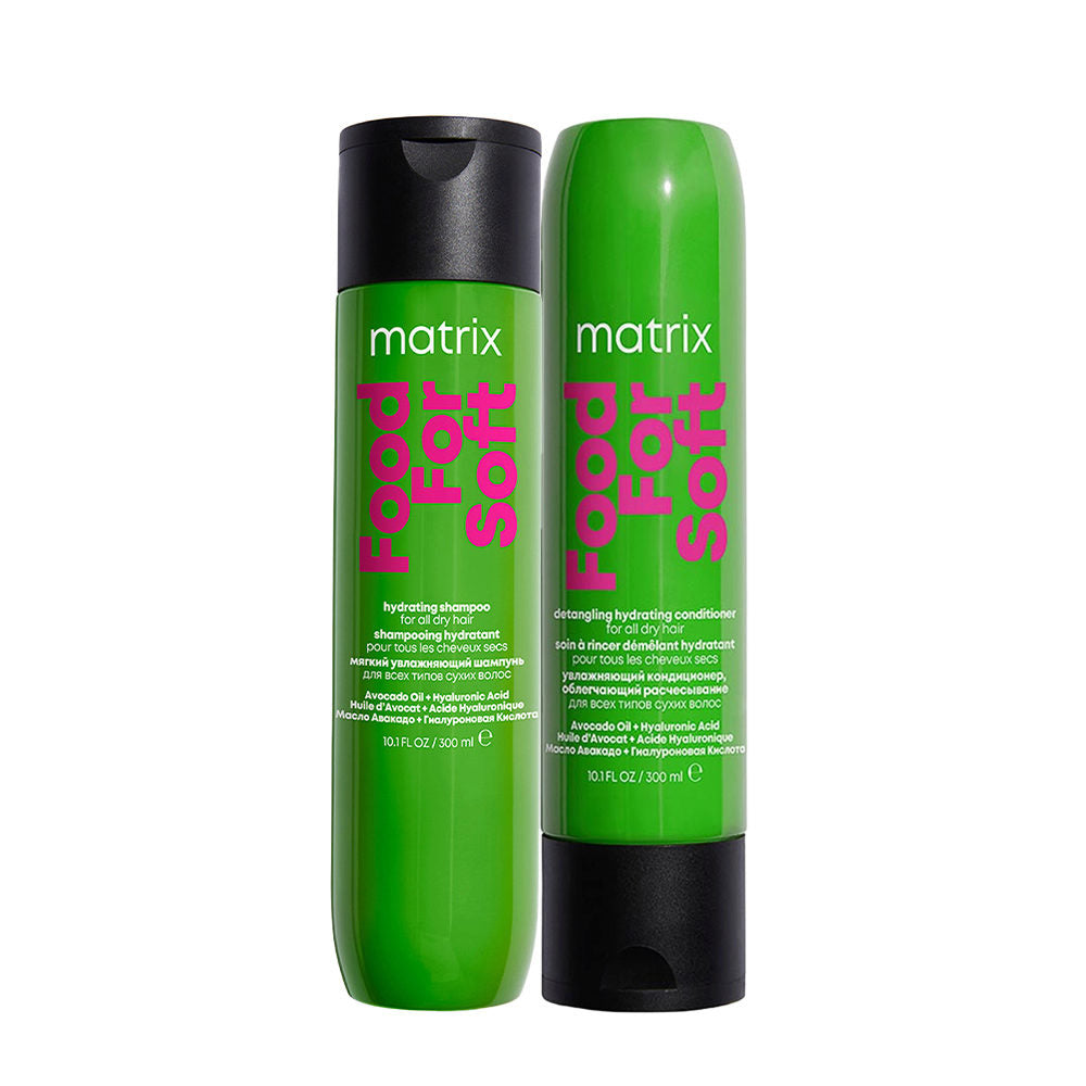 Matrix Food For Soft Shampoo e Conditioner 300ml per Capelli Secchi