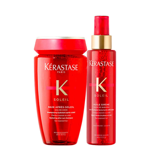 Kerastase Soleil Shampoo Après-Soleil & Huile Sirène Set