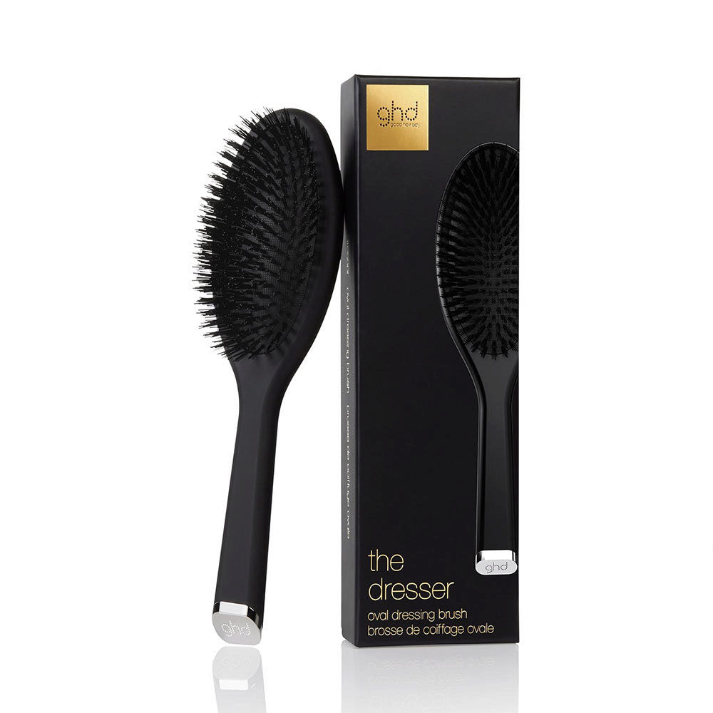 Ghd The Dresser Spazzola Ovale: Setole Antistatiche per Capelli Lisci e Brillanti