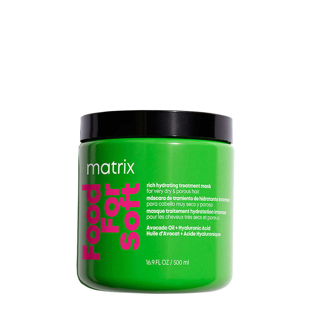 Matrix Food For Soft Maschera Idratante Capelli Secchi 500ml