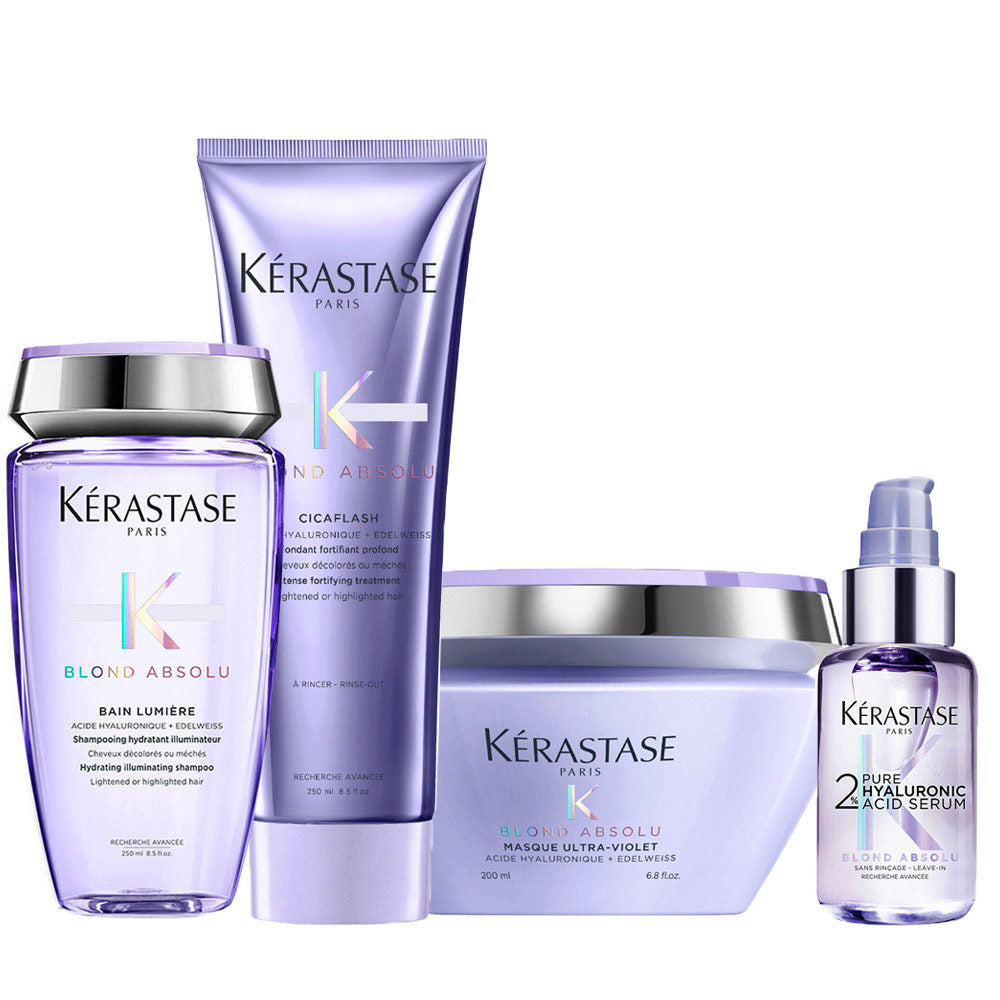 Kerastase Blond Absolu Set For Blonde Hair Hydration and Radiance