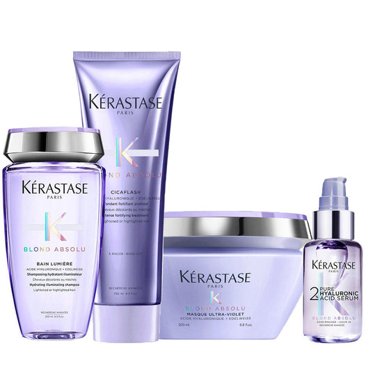 Kerastase Blond Absolu Set For Blonde Hair Hydration and Radiance