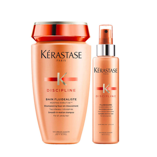 Kerastase Discipline Bain Fluidealiste Set: Shampoo e Spray Anticrespo