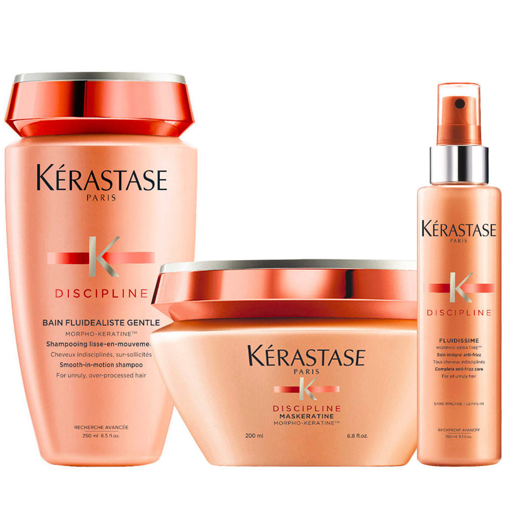 Kerastase Discipline Set Capelli: Bain, Maschera & Fluidissime