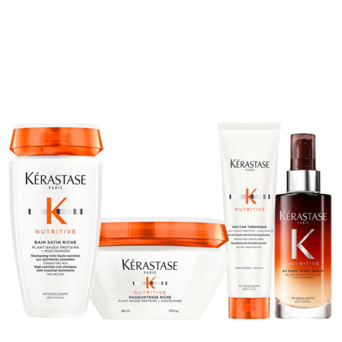 Kerastase Nutritive Nectar Thermique Bain Satin Riche Duo Set