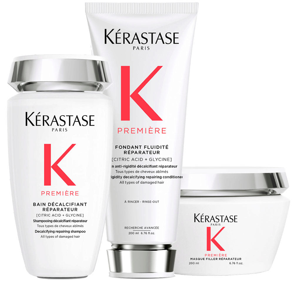 Kerastase Première: Riparazione Decalcificante Completa per Capelli Danneggiati