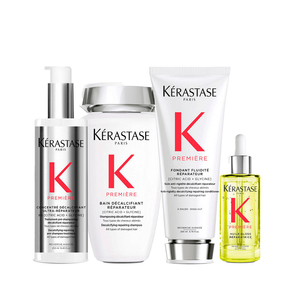 Kérastase Première Kit Decalcificante Riparatore Capelli Danneggiati