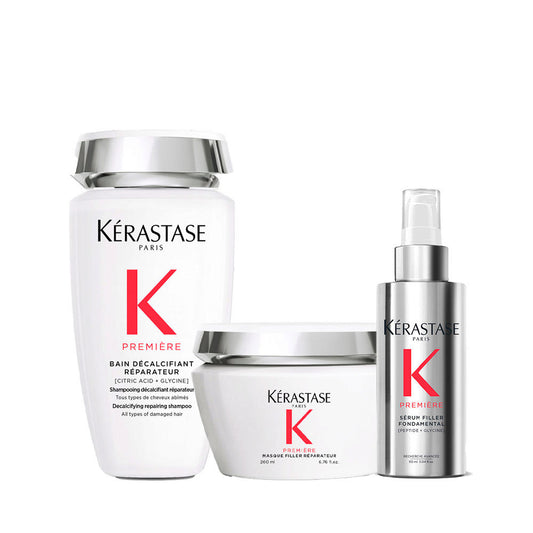 Kérastase Première Kit Decalcificante Riparatore per Capelli Danneggiati
