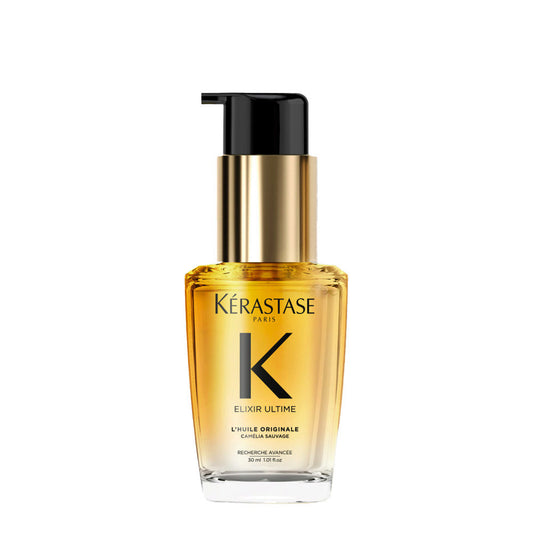 Kerastase Elixir Ultime L'Huile Originale, Olio Idratante Anticrespo 30ml