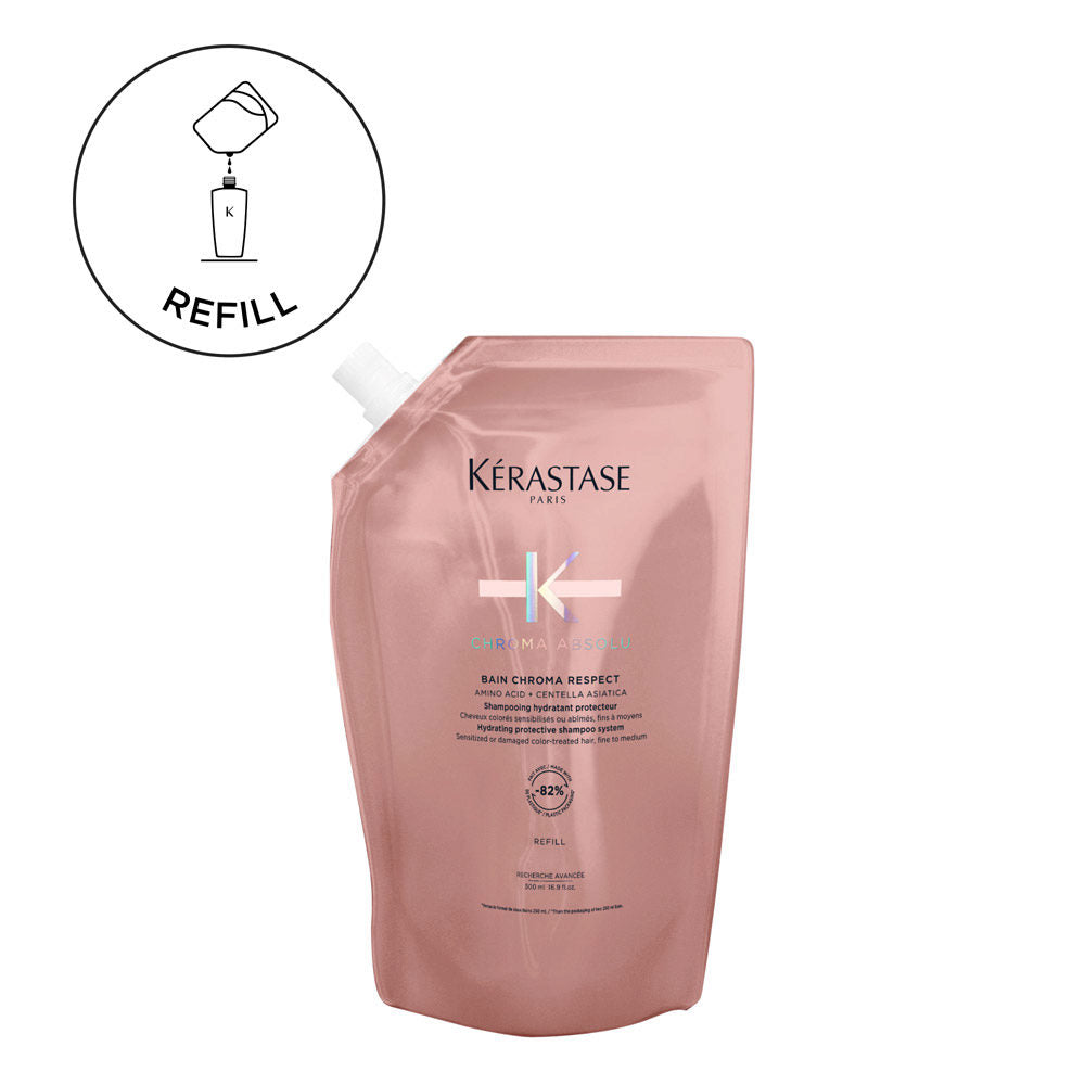 Kerastase Chroma Absolu Bain Respect Refill 500ml Shampoo Colorati