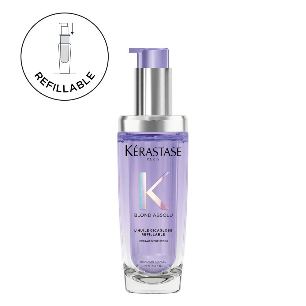 Kerastase Blond Absolu L'Huile Cicagloss 75ml - Olio per Capelli Biondi
