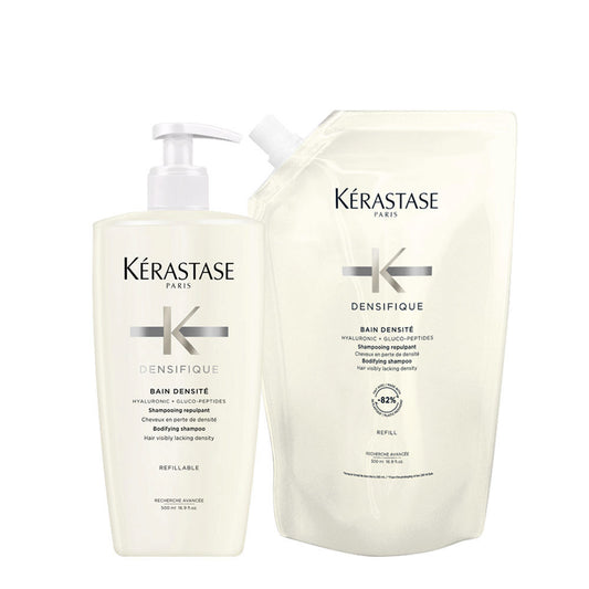 Kerastase Densifique Bain: Shampoo Quotidiano per Densità Capelli + Ricarica