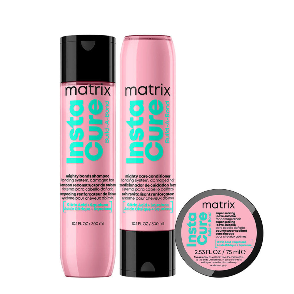 Matrix Instacure Build A Bond Shampoo, Conditioner & Balm Set