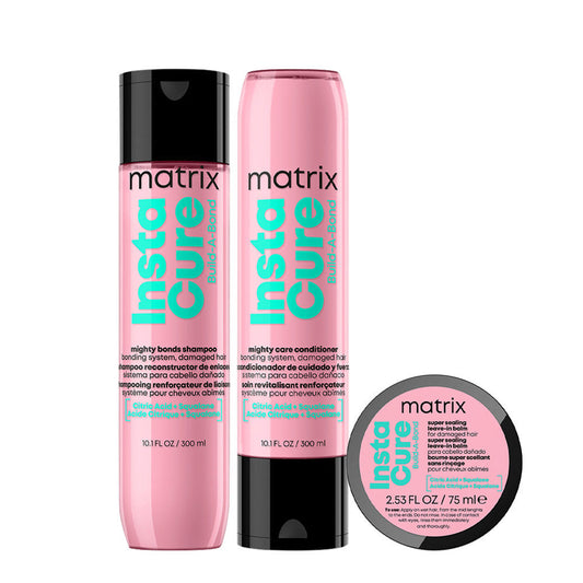 Matrix Instacure Build A Bond Shampoo, Conditioner & Balm Set