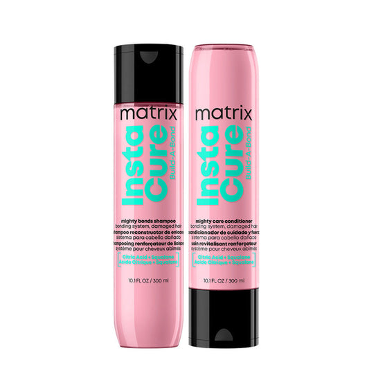 Matrix Instacure Shampoo e Balsamo Rinforzante Capelli Danneggiati 300ml