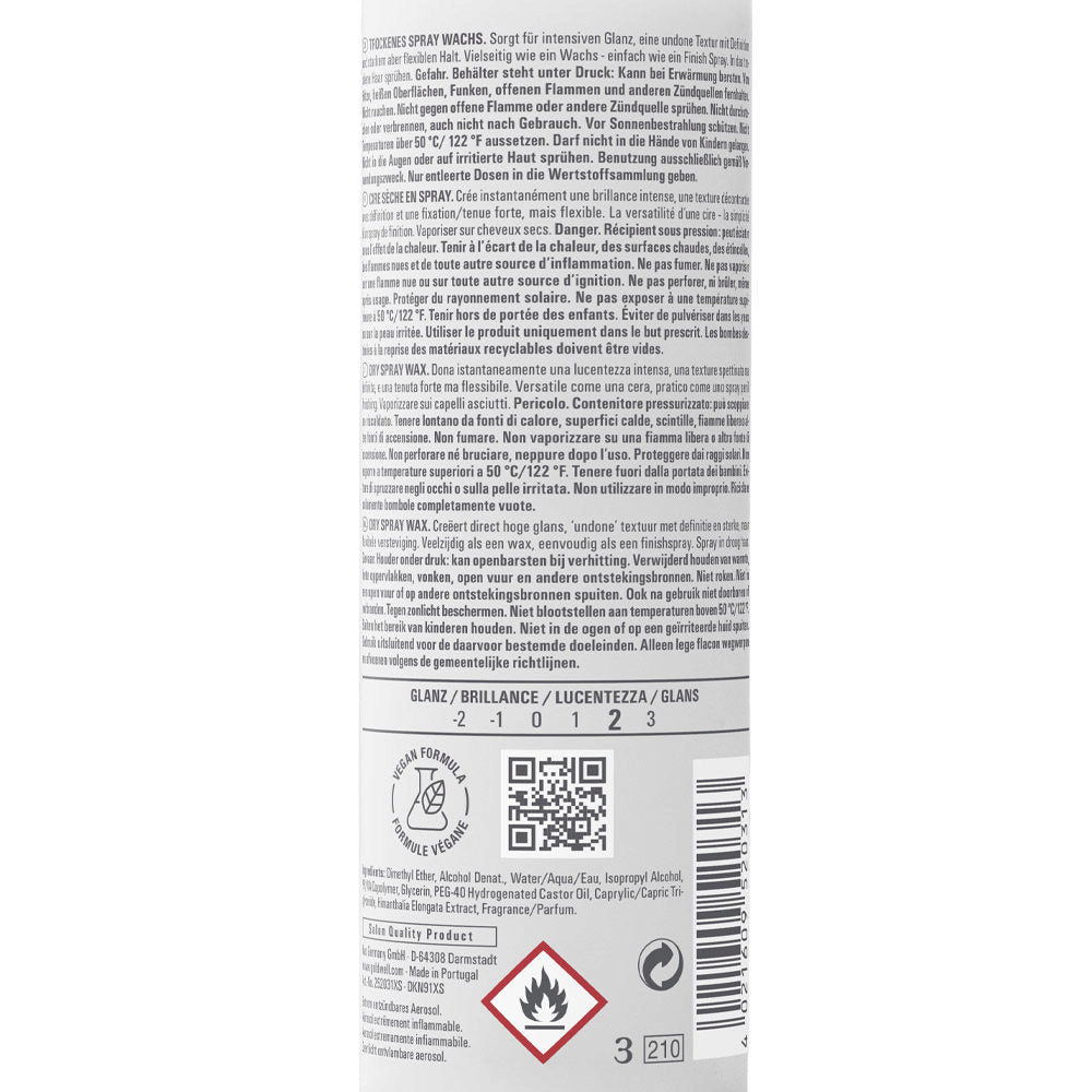 Spray cera asciutta Goldwell 150ml