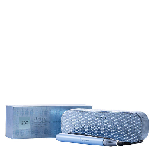 Ghd Iced Luxe Chronos Blue Styler con Pochette Termoresistente