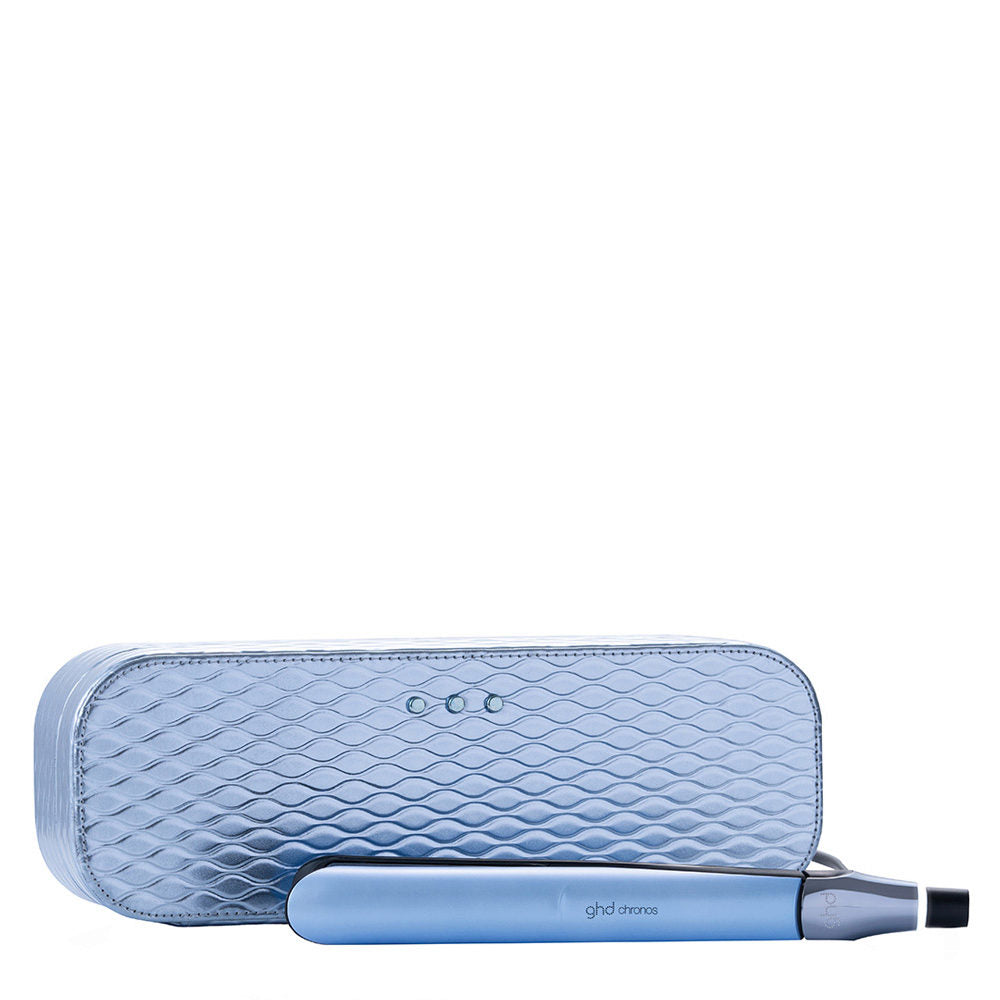 Ghd Iced Luxe Chronos Blue Styler con Pochette Termoresistente