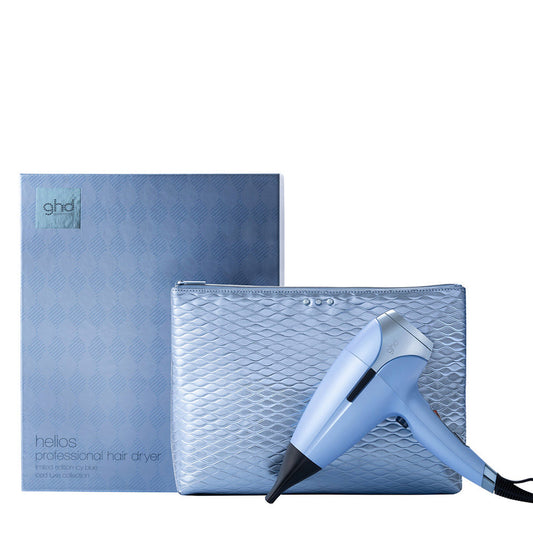 Ghd Helios Iced Luxe: Asciugatura Professionale con Design Blu Ghiaccio