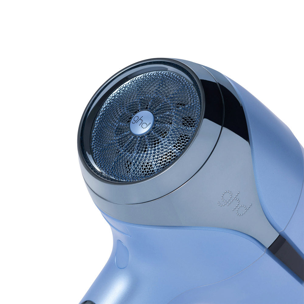 Ghd Helios Iced Luxe: Asciugatura Professionale con Design Blu Ghiaccio