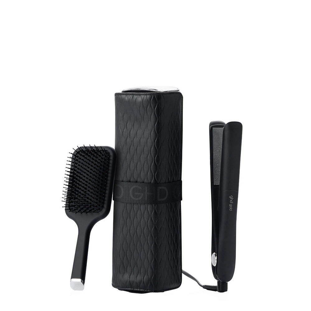 Ghd Gift Set Gold: Piastra Professionale e Spazzola Paddle Inclusa