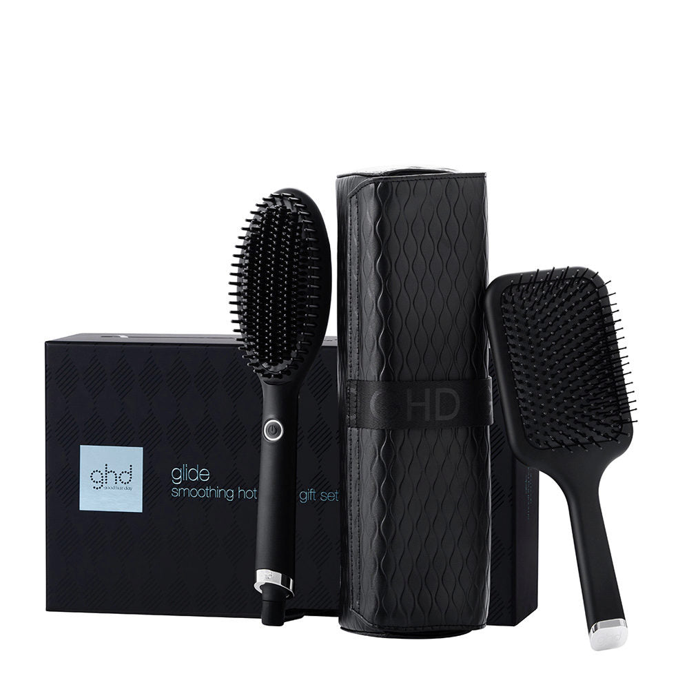 Ghd Glide Luxe Set Regalo Natale: Spazzola Lisciante E Paddle Brush