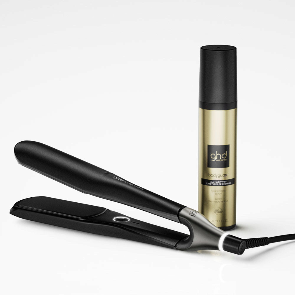 Ghd Chronos Max Black: Piastra professionale per capelli spessi e lunghi