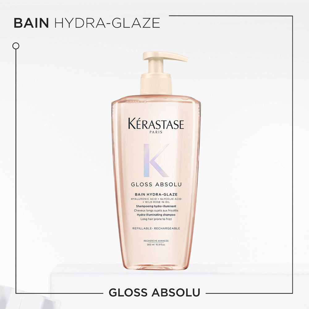 Kerastase Gloss Absolu Shampoo 500ml Illuminante Anticrespo Capelli Brillanti
