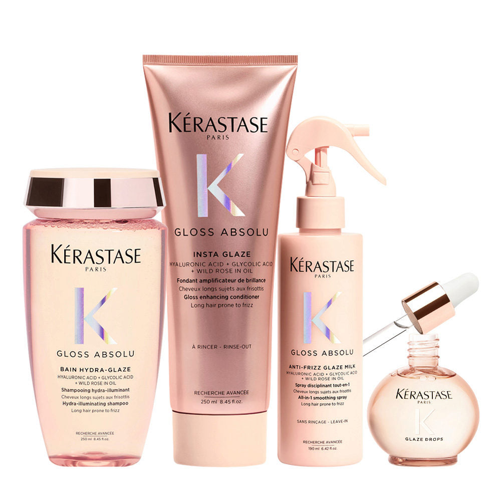 Kerastase Gloss Absolu: Shampoo, Balsamo, Latte e Olio Illuminanti