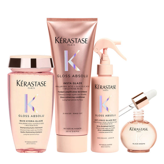 Kerastase Gloss Absolu: Shampoo, Balsamo, Latte e Olio Illuminanti