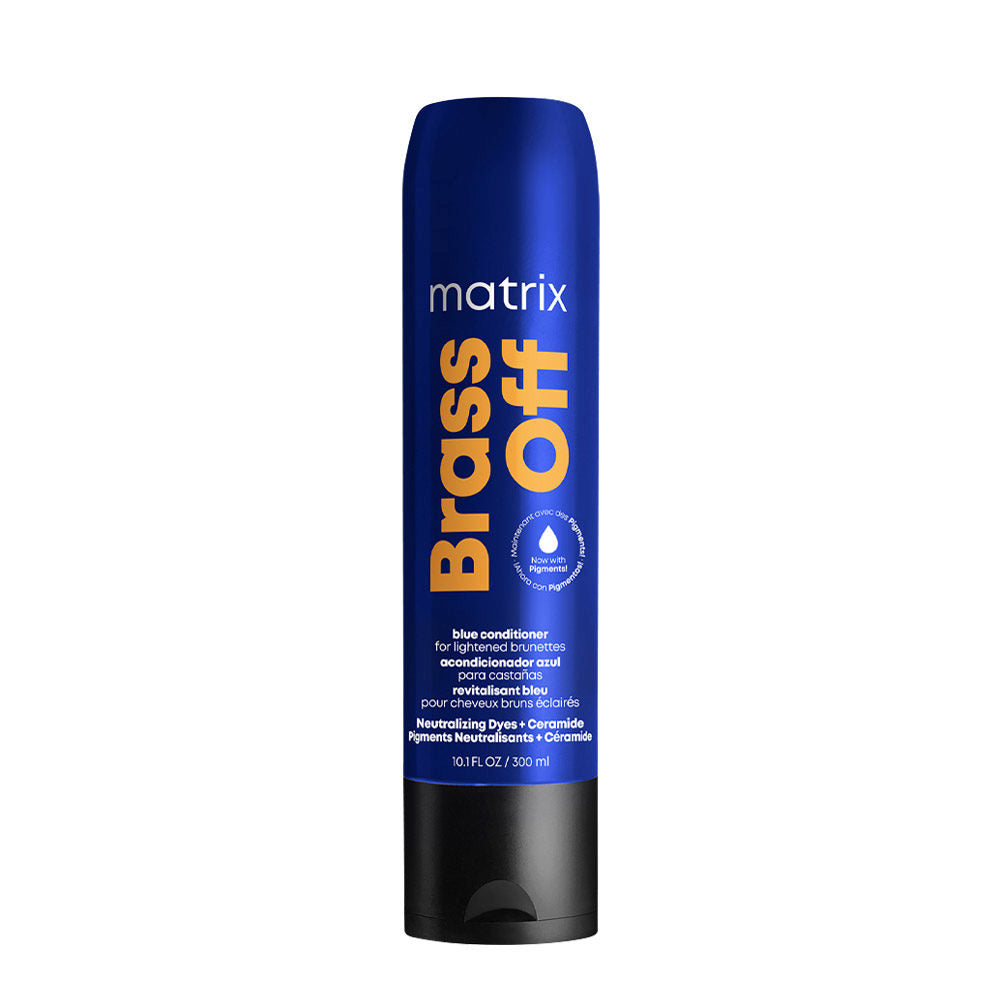 Matrix Brass Off Balsamo Blu Anti-Arancio 300ml Capelli Vibranti